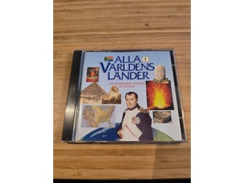 Alla Världens Länder CD-ROM – Bonniers (Fint skick!)