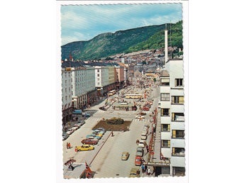 Bergen. Torgalmenningen.