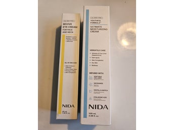 NIDA hudvårdspaket - Revive Eye Cream och Ultimate Moisturizing