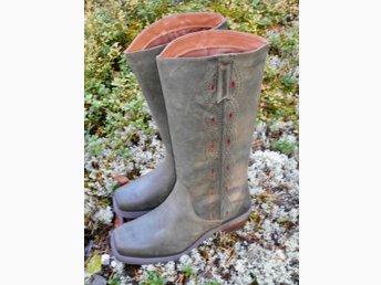 Western Boots Stövlar Skinn Nya BULLBOXER Western Boots Stövlar Skinn Nya BULLBOXER