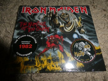 Iron Maiden - The number of the beast (1982) - Digipack - 2019 - Inplastad