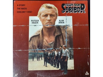 Escape From Sobibor 1991 119 Min 1-LD Laserdisc Beg Pris 225 Frakt 89