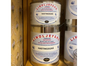 Linoljefärg Hastingsgrå NY VARA