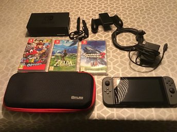 Kop Fodral Till Nintendo Switch Black Fyndiq