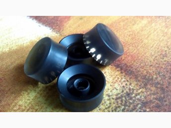 Relic Worn Retro Black Speed Knobs Les Paul Epiphone Custom SG 335 Jr 355