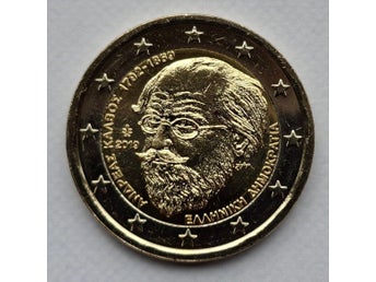 Grekland 2 euro 2019 Andreas Kalvos