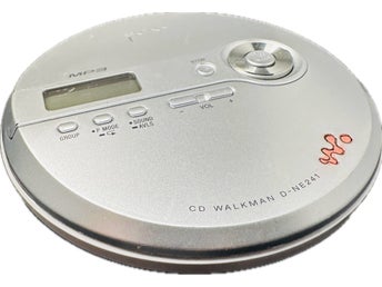Vintage Sony CD Walkman D-NE241 MP3 CD-spelare Retro CD Player