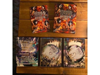 KISS ROCK THE NATION LIVE 2-DISC DVD KOMPLETT