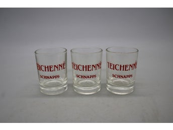 3st snapsglas Teichenné