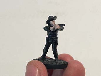Metallfigur Turkey Creek Johnson - pistolman Knuckleduster Miniatures GBF 046