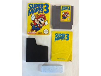 Super Mario Bros. 3 - Nintendo NES - Europeisk version SCN - CIB