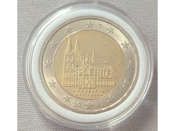 2 Euro Allemagne 2011 J - Rhénanie-du-Nord-Westphalie (Cathédrale de Cologne)
