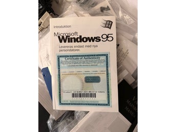 Komplett Retro PC-paket 90-tal – 3Com 56K modem Windows 95 – Allt fungerar