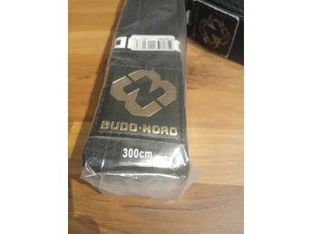 Budo-Nord svart bä 300 cm