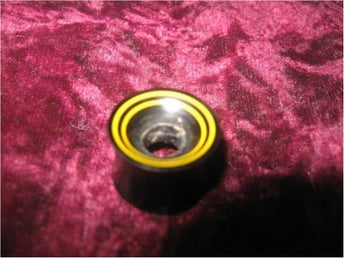 TUNNEL PLUGG TÖJNING PIERCING 14 MM (ORGANISK) SVART