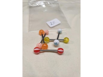 TUNGPIERCING 5 PACK LOT 20