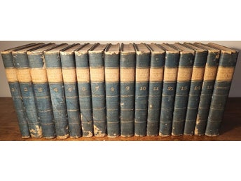 Frédéric II – Œuvres posthumes 1788, 16 vol, Berlin, originalband