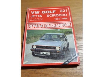 VW Golf Jetta Scirocco Reparationshandbok 1974-1984