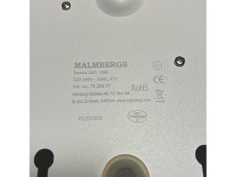 Malmbergs Ferrara LED 18W