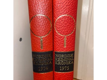 Nordisk Kriminalkrönika 1974 & 1975
