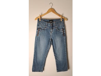 Dranella Jeans Capri Jeans - Blå - Storlek 36