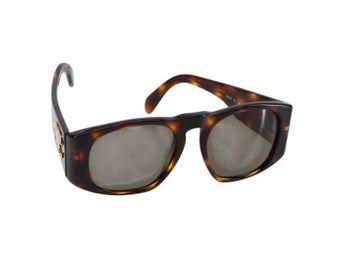 CHANEL Solglasögon plast Brun CC Auth BA7283V - Jerrillo