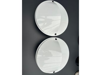Fri-frakt! 2st Flos Giovi Väggarmatur – Vit Italiensk Designklassiker