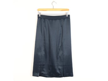 H&M Kjol Blå Dam stl.40