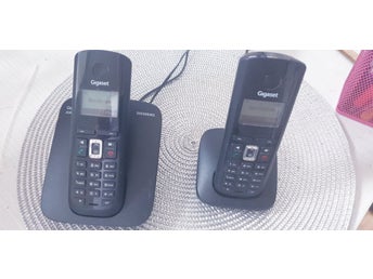 – 2 enheter - Gigaset A580 trådlösa telefoner