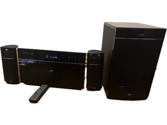 JVC Compact Component System NX-T10 med subwoofer högtalare home theater