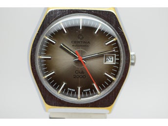 SUPER FIN VINTAGE UR CERTINA AUTOMATIC CLUB 2000