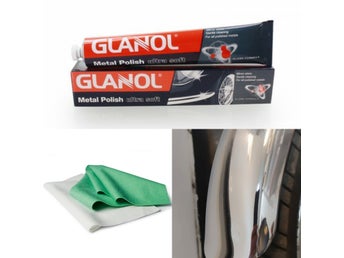 GLANOL® Ultra Soft metallpolish & mikrofiber polerduk