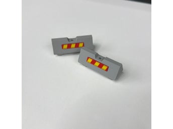 2 stycken betongsuggor med reflexer 1:25
