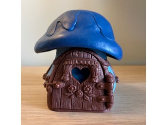 Smurfhus litet Schleich Peyo smurf