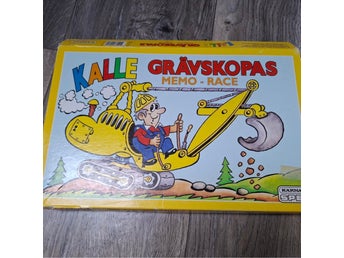 Kalle Grävskopas Memo-Race