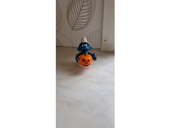Smurf med pumpa
