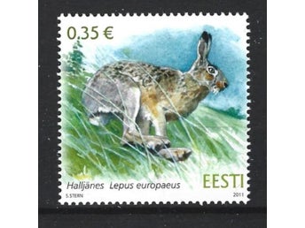 Estland 2011 Fälthare djur 1v