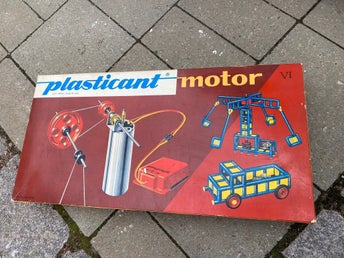 Retro byggsats Plasticant Motor VI Tyskland, 1960/1970-tal
