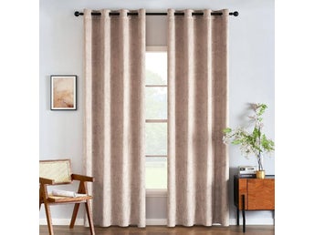 Moderiktig Mörkläggande Gardin i Sammet, (Pack-2) (140 * 280 cm)