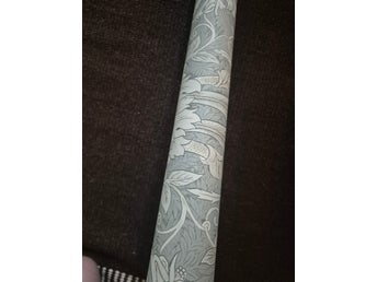 William Morris & CO tapet HoneySuckle and Tulip greyblue