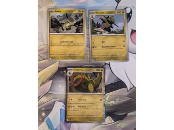 Pokemon Black Bolt - Axew #68, Fraxure #69 & Haxorus #70