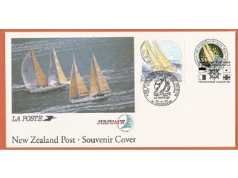 Nya Zealand Frankrike Whitbread 25.9.93, 19.1.1994 vinjett