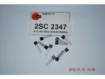 Transistor 2SC2347 10 stycken