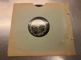 Sousa's Band – Stars and Stripes Forever Stenkaka 78-varv Victor 20132 Schellack