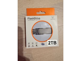 FlashDrive Dual Storage för iOS och PC