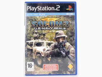 Socom US Navy Seals PS2 - Édition Spéciale - Complet PAL - Bon état