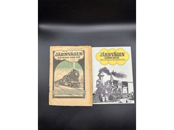 TVÅ HÄFTEN JÄRNVÄGEN GENOM 100 ÅR, Allers Familj-Journals handbok 1927 Tåg