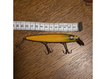 Vintage D.A.M Wobbler 12cm – Trä – Äldre anrikt samlarbete (1950/60-tal)