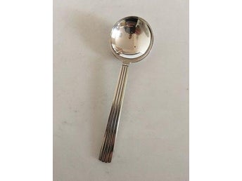 Georg Jensen Bernadotte Sterling Sølv Suppeske No 051