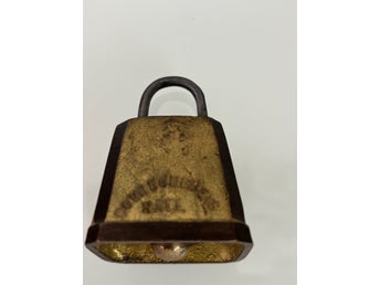 Antik Skällklocka / Mässingsklocka – Dovregubben Hall (Norsk Souvenir)